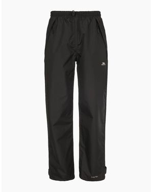 Trespass Ladies Tutula Waterproof Trousers - Black