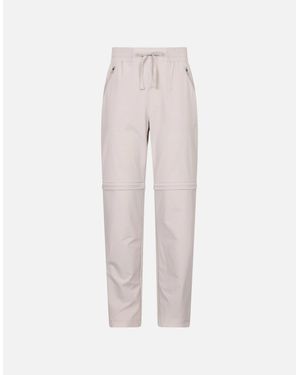 Mountain Warehouse Ladies Explorer Zip-Off Hiking Trousers - Pink