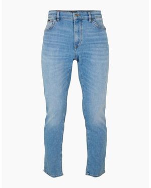 BOSS 10253207 02 Slim Fit Jeans - Blue