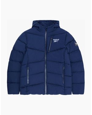 Reebok Rb1567 Stretch Puffer Jacket - Blue
