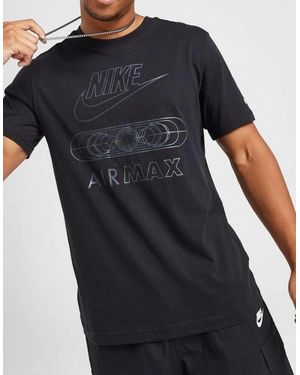 Nike Air Max Tonal T-Shirt - Black