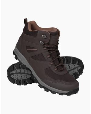 Mountain Warehouse Mcleod Wide Walking Boots - Black