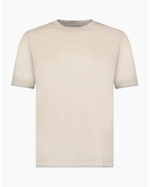 Gran Sasso Pure Cotton T-Shirt - Natural