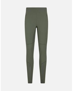 Mountain Warehouse Ladies Etna Water Resistant Leggings - Green