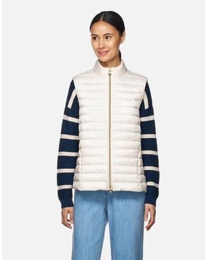 Geox W Jaysen Gilets - Blue