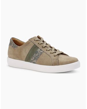 Hotter Switched Wide Fit Trainers - Brown