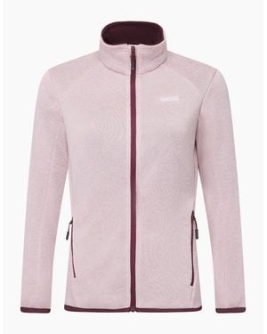 Regatta Ladies Newhill Full Zip Fleece Jacket - Pink