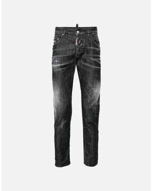 DSquared² Faded Effect Cool Guy Jeans - Grey