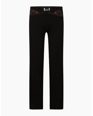 BOSS Peony Trousers 10269524 01 Pyjama Trouser - Black