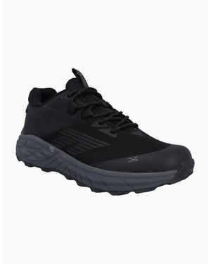 Hi-Tec Fuse Trail Low Polyester /Charcoal Hiking Shoes - Black