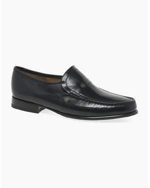 Barker Jefferson Leather Loafers - Black