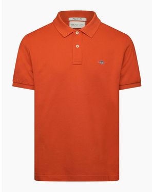GANT Classic Reg Polo Shirt - Orange
