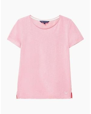 Crew Perfect Crew Slub T-Shirt - Pink