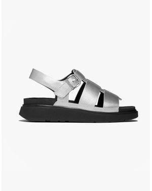 Fitflop Gen-Ff Tumbled Ankle Strap Sandals - Metallic