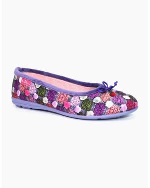 Lunar Magic Slippers - Purple