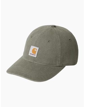 Carhartt Canvas Cap Leaf Stone Washed - Green
