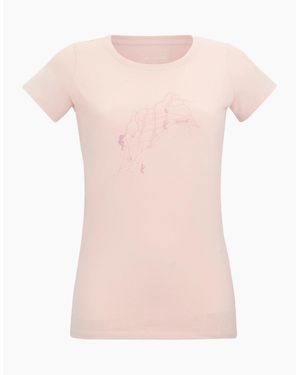 Regatta Ladies Breezed Line Art T-Shirt - Pink