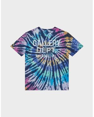 GALLERY DEPT. Miami Souvenir Tee Tropical Tie Dye Multi - Blue