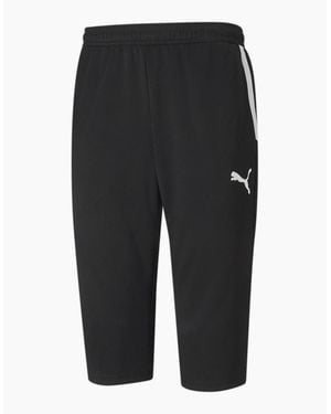 PUMA Teamliga Training Three Quarterpants Tracksuit Bottom - Black
