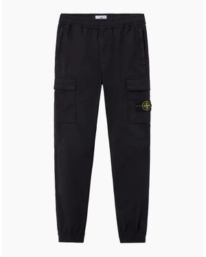 Stone Island S0A10 Cuffed Cargo - Blue