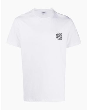 Loewe Anagram Logo T Shirt - White