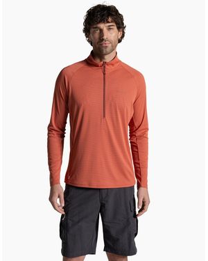 Craghoppers Nosilife Half Zip Pullover - Red