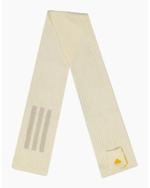 adidas V Logo Scarf - Natural