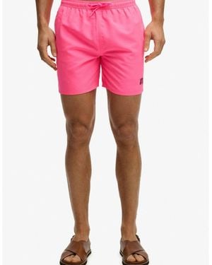 Superdry Essential 16 Swim Shorts - Pink