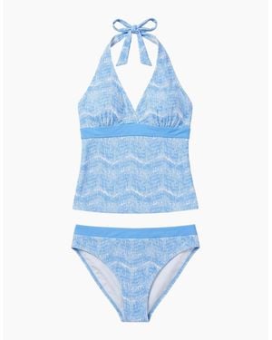 Mountain Warehouse Ladies Ocean Notion Tankini Top - Blue