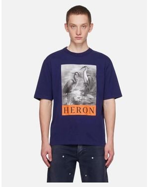 Heron Preston Graphic T-Shirt - Blue