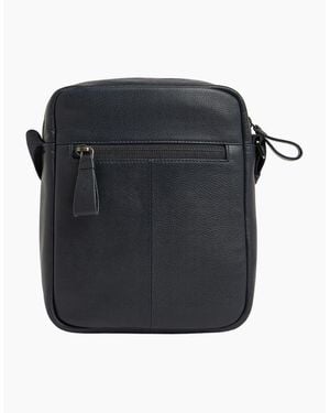 Oliver Sweeney Milled Leather Cross-Body Bag - Black