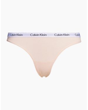 Calvin Klein Modern Cotton Thong, Nymphs Thigh - Natural