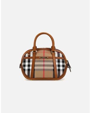 Burberry Small Orchard Bowling Bag - Multicolour