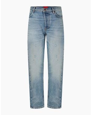 BOSS Five Pocket Design Slim Fit Jeans - Blue