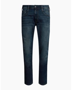 Replay Anbass Slim Fit Five Pocket Jeans - Blue