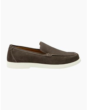 Loake Tuscany Loafer Anthracite Suede - Multicolour