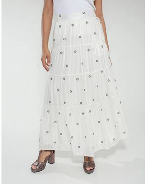 Nooki Design Christie Maxi Skirt - White