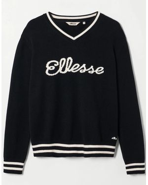 Ellesse Giocios Knit Jumper - Black