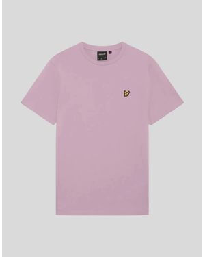 Lyle & Scott Everyday Cotton Crew Neck T-Shirt - Pink