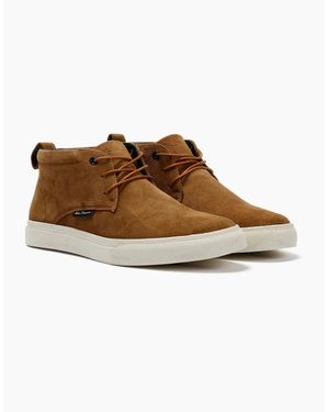 Ben Sherman Parkway Suede Tan Boots - Brown