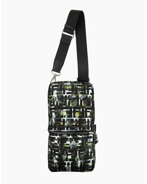 Fendi Baguette Ff Camouflage Cross-Body Bag - White
