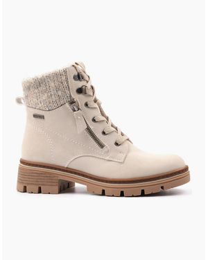 Lunar Chantelle Ankle Boots - Natural