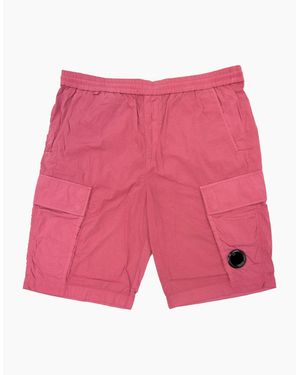 C.P. Company Chrome-R Cargo Shorts Bud 577 - Pink