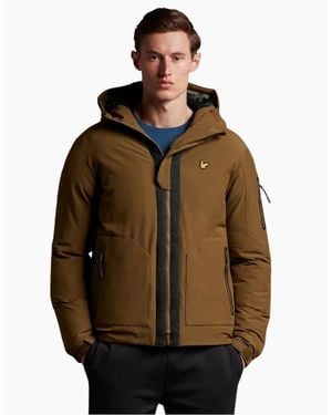 Lyle & Scott Lyle & Scott Cover Up Puffer Jacket - Brown