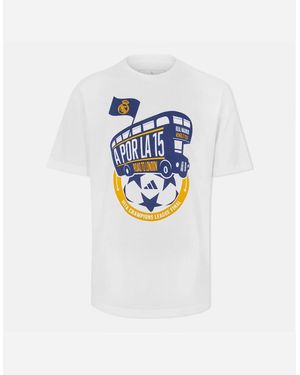adidas Real Logo Print Competition T-Shirt - Blue