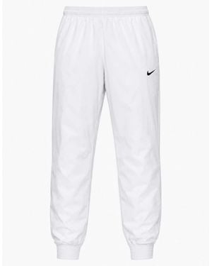 Nike Sportswear Classic Woven Mid-Rise Loose Joggers - White