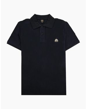 Moose Knuckles Series Everett Polo - Black