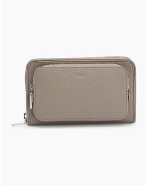 BOSS Newrosstown Rectangle Shape Fanny Pack With Embossed Logo - Grey