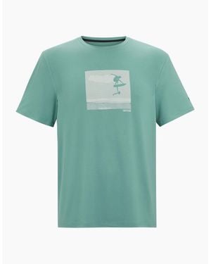 Regatta Fingal Hydrofoiling T-Shirt - Green