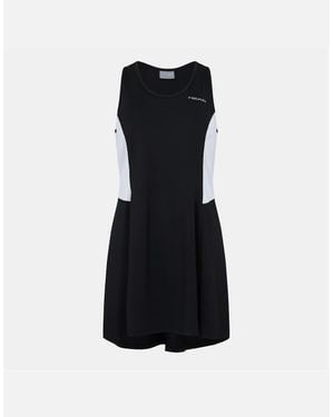 Head Club Scoop Neck Mini Tank Dress - Black